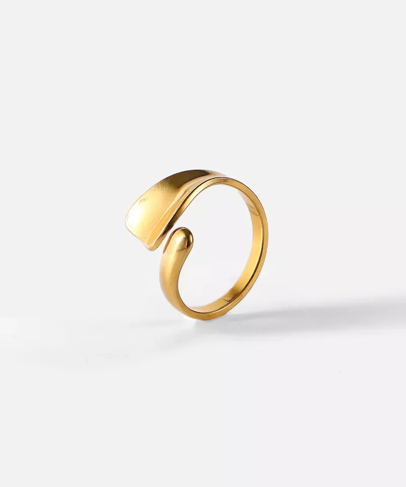 Ramina – 18 karat guldbelagt ring