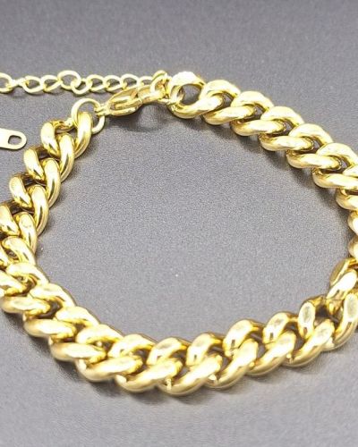 Armini chunky armbånd, belagt med 18 karat guld.